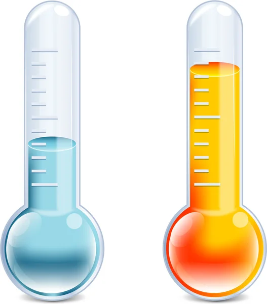温度計のベクトル — ストックベクタ