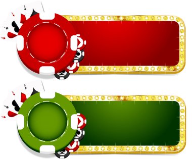 Vector casino's banners