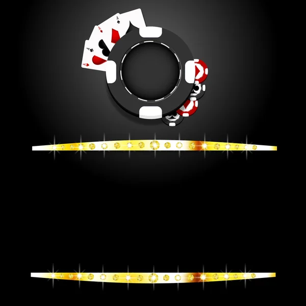 Абстрактный фон казино — стоковый вектор