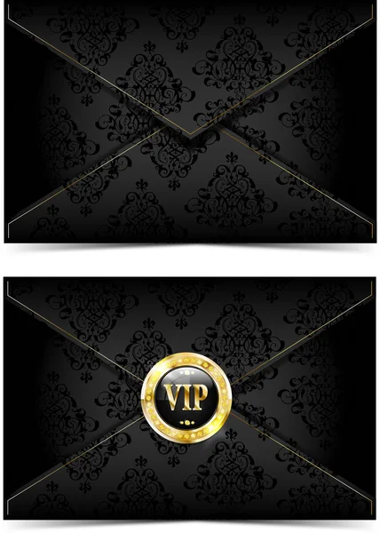 Elegante carta VIP — Vettoriale Stock