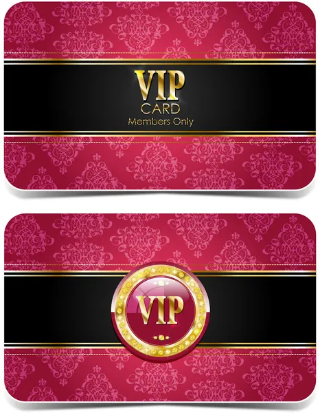 Cartão VIP elegante — Vetor de Stock