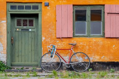 Kopenhag 'daki güzel Nyboder, Koszary Nyboder w Kopenhadze  