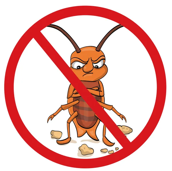 Bir cockroach2 — Stok Vektör