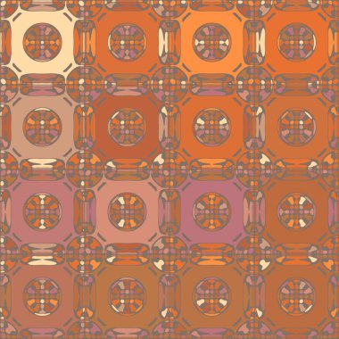 Soyut duvar kağıdı. Dekoratif hippi fayansları. Sanatsal arka plan. Yaratıcı karalama sanatı farklı şekil ve dokulara sahip kusursuz desen. Kolaj.