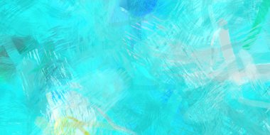 Soyut arkaplanda pürüzlü fırça darbeleri. Fırça boyası. Renkli boya darbeleri. Eşsiz duvar sanatı. Tuvaldeki modern sanat. Renkli çağdaş sanat eserleri.