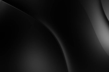 Web sitesi, poster, marka kimliği, broşür, sunum şablonu için lüks koyu bir arka plan. Dalgalı şekilli kaliteli tasarım. Dalgalanmalı soyut arkaplan. Pankart veya kapak tasarımı için dekorasyon.