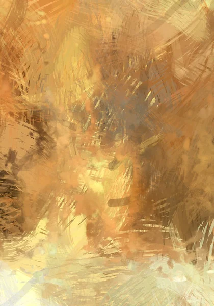 Rough Brushstrokes Abstract Background Brush Painting Color Strokes Paint Unique — Stock Photo, Image