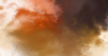 Modern fırça darbeleri. Poster, duvar sanatı, afiş, kart, kitap kapağı veya ambalaj için rahatlatıcı kompozisyonun yumuşak renkli çizimi. Pastel renklerle suluboya. 