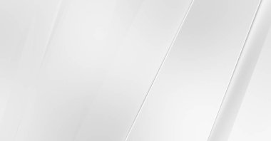 Soyut ışık fütüristik duvar kağıdı. Zarif, parlak çizgili arka plan. Geometrik katmanlı üç boyutlu beyaz arkaplan. Poster, broşür, sunum ve web sitesi için geometrik şablon tasarımı.