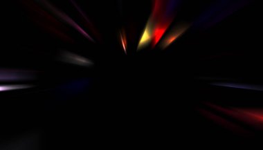 Parlayan yıldızın patlaması. Dinamik renkli arkaplan resmi. Parıldayan ışıklar duvar kağıdı. Tasarımınız için canlı şablon.