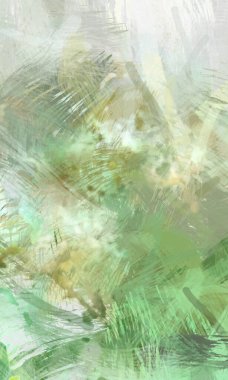 Soyut arkaplanda pürüzlü fırça darbeleri. Fırça boyası. Renkli boya darbeleri. Eşsiz duvar sanatı. Tuvaldeki modern sanat. Renkli çağdaş sanat eserleri.