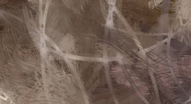 Soyut arkaplanda pürüzlü fırça darbeleri. Fırça boyası. Renkli boya darbeleri. Eşsiz duvar sanatı. Tuvaldeki modern sanat. Renkli çağdaş sanat eserleri.