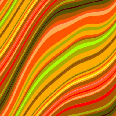 Renkli, dikişsiz şerit deseni. Soyut yüzey arkaplanı. Renkli duvar kağıtları. Retro parlak minimalist malzeme. Tekstil baskısı. Dekoratif motif.