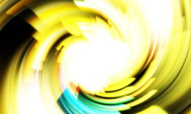 Dönen Işık gösterisi arka planı. Canlı renklerle donatılmış ruhani enerji girdabı. Renkli canlı hareket çizimi. Tanıtım geçmişi. Kutlama grafiği.