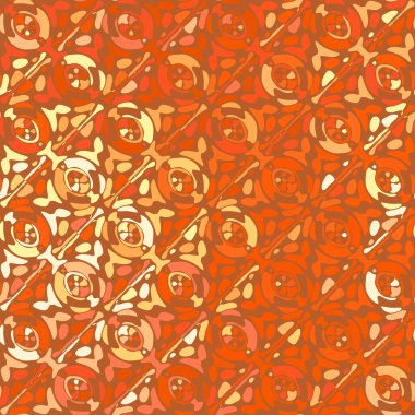 Yaratıcı karalama sanatı farklı şekil ve dokulara sahip kusursuz desen. Kolaj. Sanatsal arka plan. Soyut duvar kağıdı. Dekoratif hippi fayansları.