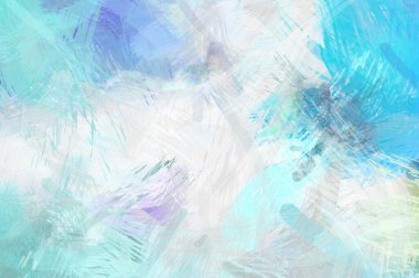 Soyut arkaplanda pürüzlü fırça darbeleri. Fırça boyası. Renkli boya darbeleri. Eşsiz duvar sanatı. Tuvaldeki modern sanat. Renkli çağdaş sanat eserleri.