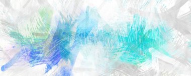 Soyut arkaplanda pürüzlü fırça darbeleri. Fırça boyası. Renkli boya darbeleri. Eşsiz duvar sanatı. Tuvaldeki modern sanat. Renkli çağdaş sanat eserleri.