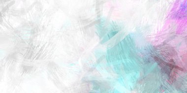 Soyut arkaplanda pürüzlü fırça darbeleri. Fırça boyası. Renkli boya darbeleri. Eşsiz duvar sanatı. Tuvaldeki modern sanat. Renkli çağdaş sanat eserleri.