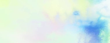 Modern fırça darbeleri. Poster, duvar sanatı, afiş, kart, kitap kapağı veya ambalaj için rahatlatıcı kompozisyonun yumuşak renkli çizimi. Pastel renklerle suluboya. 