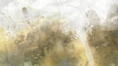 Soyut arkaplanda pürüzlü fırça darbeleri. Fırça boyası. Renkli boya darbeleri. Eşsiz duvar sanatı. Tuvaldeki modern sanat. Renkli çağdaş sanat eserleri.