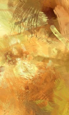 Soyut arkaplanda pürüzlü fırça darbeleri. Fırça boyası. Renkli boya darbeleri. Eşsiz duvar sanatı. Tuvaldeki modern sanat. Renkli çağdaş sanat eserleri.