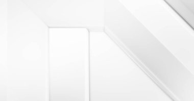 3 boyutlu geometrik arkaplan. Fütürist şablon. Minimalist zarif zemin. Son moda lüks kompozisyon. Karanlık elementleri olan birinci sınıf soyut duvar kâğıdı. Poster, broşür, sunum için tasarım.