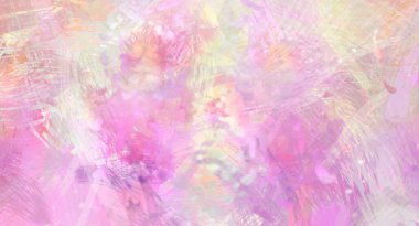 Soyut arkaplanda pürüzlü fırça darbeleri. Fırça boyası. Renkli boya darbeleri. Eşsiz duvar sanatı. Tuvaldeki modern sanat. Renkli çağdaş sanat eserleri.