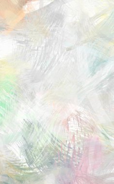 Soyut arkaplanda pürüzlü fırça darbeleri. Fırça boyası. Renkli boya darbeleri. Eşsiz duvar sanatı. Tuvaldeki modern sanat. Renkli çağdaş sanat eserleri.