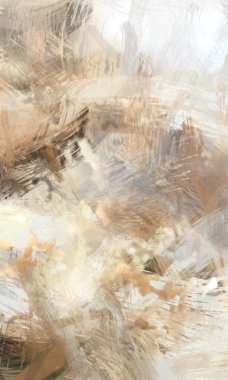 Soyut arkaplanda pürüzlü fırça darbeleri. Fırça boyası. Renkli boya darbeleri. Eşsiz duvar sanatı. Tuvaldeki modern sanat. Renkli çağdaş sanat eserleri.