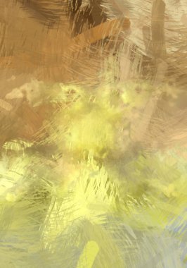 Soyut arkaplanda pürüzlü fırça darbeleri. Fırça boyası. Renkli boya darbeleri. Eşsiz duvar sanatı. Tuvaldeki modern sanat. Renkli çağdaş sanat eserleri.