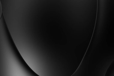 Web sitesi, poster, marka kimliği, broşür, sunum şablonu için lüks koyu bir arka plan. Dalgalı şekilli kaliteli tasarım. Dalgalanmalı soyut arkaplan. Pankart veya kapak tasarımı için dekorasyon.