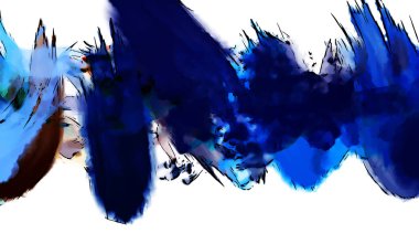 Mürekkep ve fosforlu kalemler yaratıcı çizimler. Beyaz arka planda boyama. El çizimi soyut renk dokuları. Poster, kart, davetiye, pankart, broşür, broşür için tasarım. Boyalı fırça darbeleri