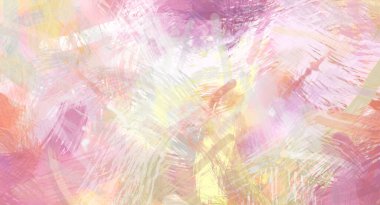 Soyut arkaplanda pürüzlü fırça darbeleri. Fırça boyası. Renkli boya darbeleri. Eşsiz duvar sanatı. Tuvaldeki modern sanat. Renkli çağdaş sanat eserleri.