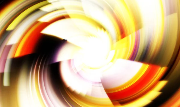 Revolving Light Show Background Ethereal Energetic Swirl Rotation Vivid Colors — Stock Photo, Image