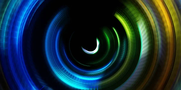 Photography Camera Concept Abstract Background Spinning Rays Light Motion Conceptual — Stock Photo, Image
