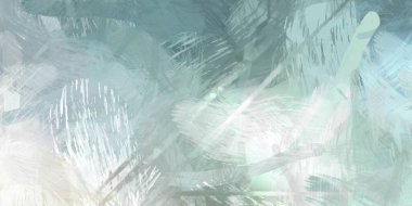 Soyut arkaplanda pürüzlü fırça darbeleri. Fırça boyası. Renkli boya darbeleri. Eşsiz duvar sanatı. Tuvaldeki modern sanat. Renkli çağdaş sanat eserleri.