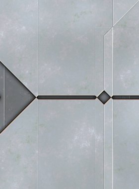 Katmanlı paneller. Fütürist soyut duvar kağıdı. Geometrik teknolojik yansıtıcı arka plan 3D metalik doku. Uzay gemisi desen yüzeyi.