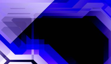 Geometrik arkaplan minimalist tasarımı. Bir teknoloji planının dijital illüstrasyonu. Fütürist şablon arkaplanı. Renkli ve canlı geometrik şekiller katmanları var. Soyut yaratıcı konsept duvar kağıdı.