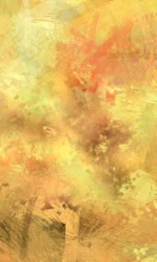 Soyut arkaplanda pürüzlü fırça darbeleri. Fırça boyası. Renkli boya darbeleri. Eşsiz duvar sanatı. Tuvaldeki modern sanat. Renkli çağdaş sanat eserleri.