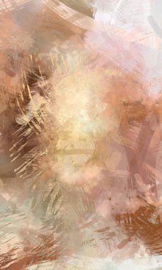 Soyut arkaplanda pürüzlü fırça darbeleri. Fırça boyası. Renkli boya darbeleri. Eşsiz duvar sanatı. Tuvaldeki modern sanat. Renkli çağdaş sanat eserleri.