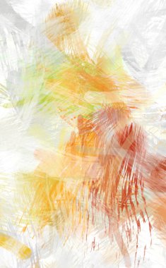 Soyut arkaplanda pürüzlü fırça darbeleri. Fırça boyası. Renkli boya darbeleri. Eşsiz duvar sanatı. Tuvaldeki modern sanat. Renkli çağdaş sanat eserleri.