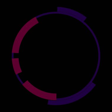 Fütürist dairesel gövde arayüzü elementi. Soyut çember geometrik arkaplan. Dijital teknolojinin grafiksel çizimi.