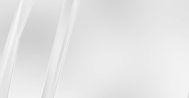 Soyut ışık fütüristik duvar kağıdı. Zarif, parlak çizgili arka plan. Geometrik katmanlı üç boyutlu beyaz arkaplan. Poster, broşür, sunum ve web sitesi için geometrik şablon tasarımı.