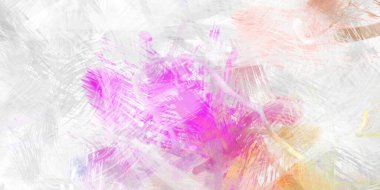 Soyut arkaplanda pürüzlü fırça darbeleri. Fırça boyası. Renkli boya darbeleri. Eşsiz duvar sanatı. Tuvaldeki modern sanat. Renkli çağdaş sanat eserleri.