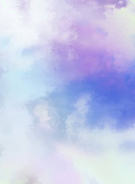 Modern fırça darbeleri. Poster, duvar sanatı, afiş, kart, kitap kapağı veya ambalaj için rahatlatıcı kompozisyonun yumuşak renkli çizimi. Pastel renklerle suluboya. 