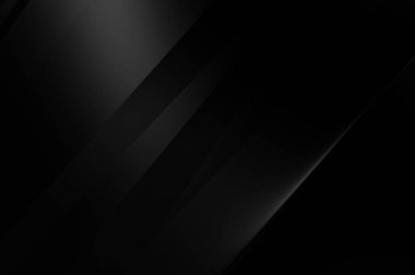 Geometrik katmanlı 3 boyutlu siyah arkaplan. Soyut koyu fütüristik duvar kağıdı. Zarif, parlak çizgili arka plan. Poster, broşür, sunum ve web sitesi için geometrik şablon tasarımı.