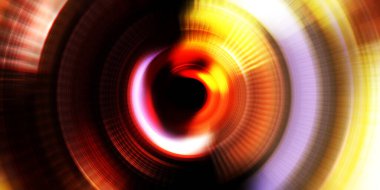 Parlayan neon ışıkları. Parlak sunum tasarım şablonu. Fotoğraf makinesi konsepti. Soyut arkaplan. Dönen ışık ışınları. Hareketli kavramsal duvar kağıdı. Grafik dijital illüstrasyon. 