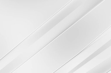 Soyut ışık fütüristik duvar kağıdı. Zarif, parlak çizgili arka plan. Geometrik katmanlı üç boyutlu beyaz arkaplan. Poster, broşür, sunum ve web sitesi için geometrik şablon tasarımı.