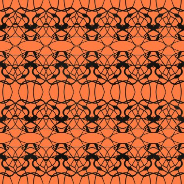 Dekoratif geometrik motif. Lüks minimalist süs malzemesi. İnce örgülü kusursuz desen. Web, kartvizit, davetiye, poster, tekstil baskısı için zarif duvar kağıdı.