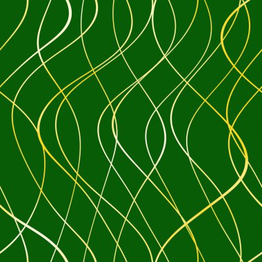 Dalgalı yansıtıcı çizgilerin kusursuz deseni. Lüks minimalist malzeme. Süs dalgasıyla dekoratif motif. Web, kartvizit, davetiye, poster, tekstil baskısı için zarif duvar kağıdı.